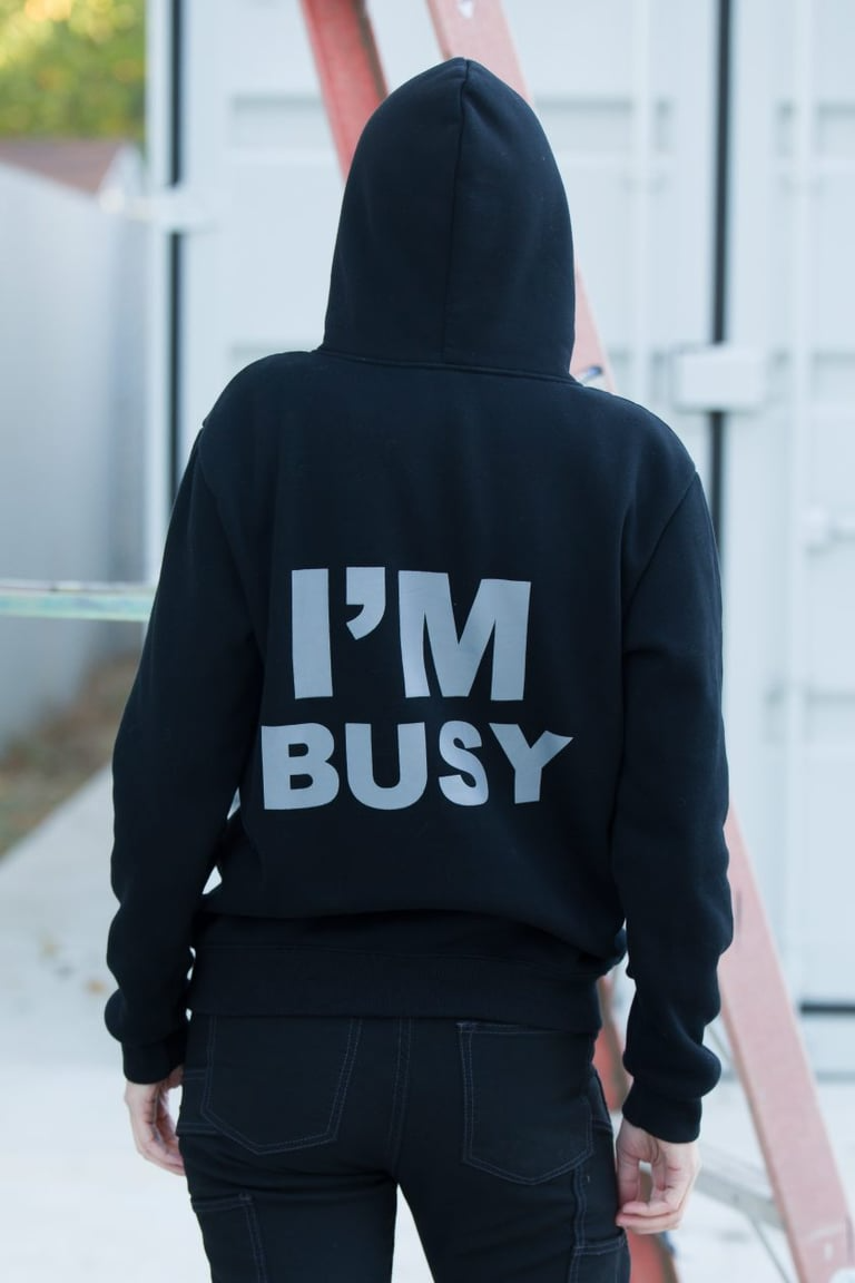Pullover Hoodies 5 Pullover Hoodies – I’m Busy